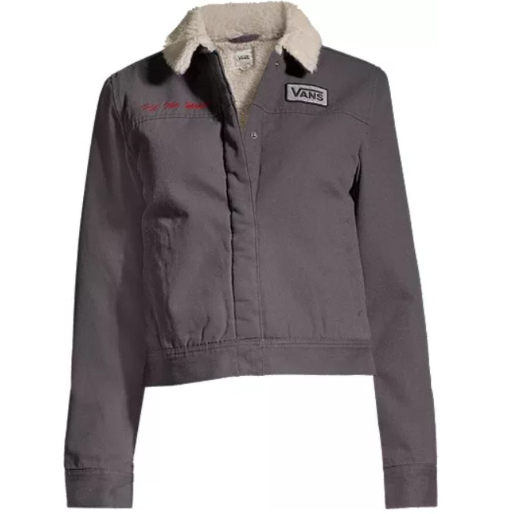 ⭐Host Pick⭐ VANS sherpa lined mechanic jacket